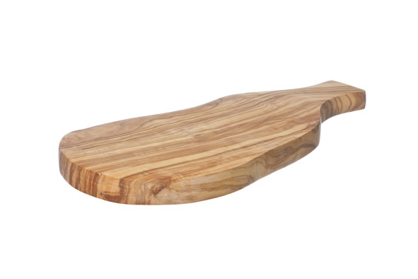 Presentationsplatte Holz Organic mit Griff 33cm